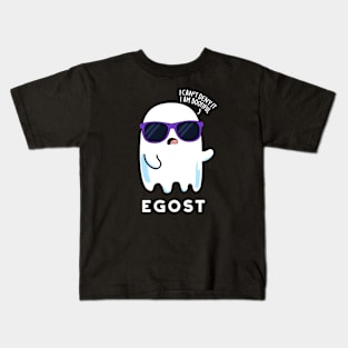 Egost Cute Halloween Ego Ghost Pun Kids T-Shirt